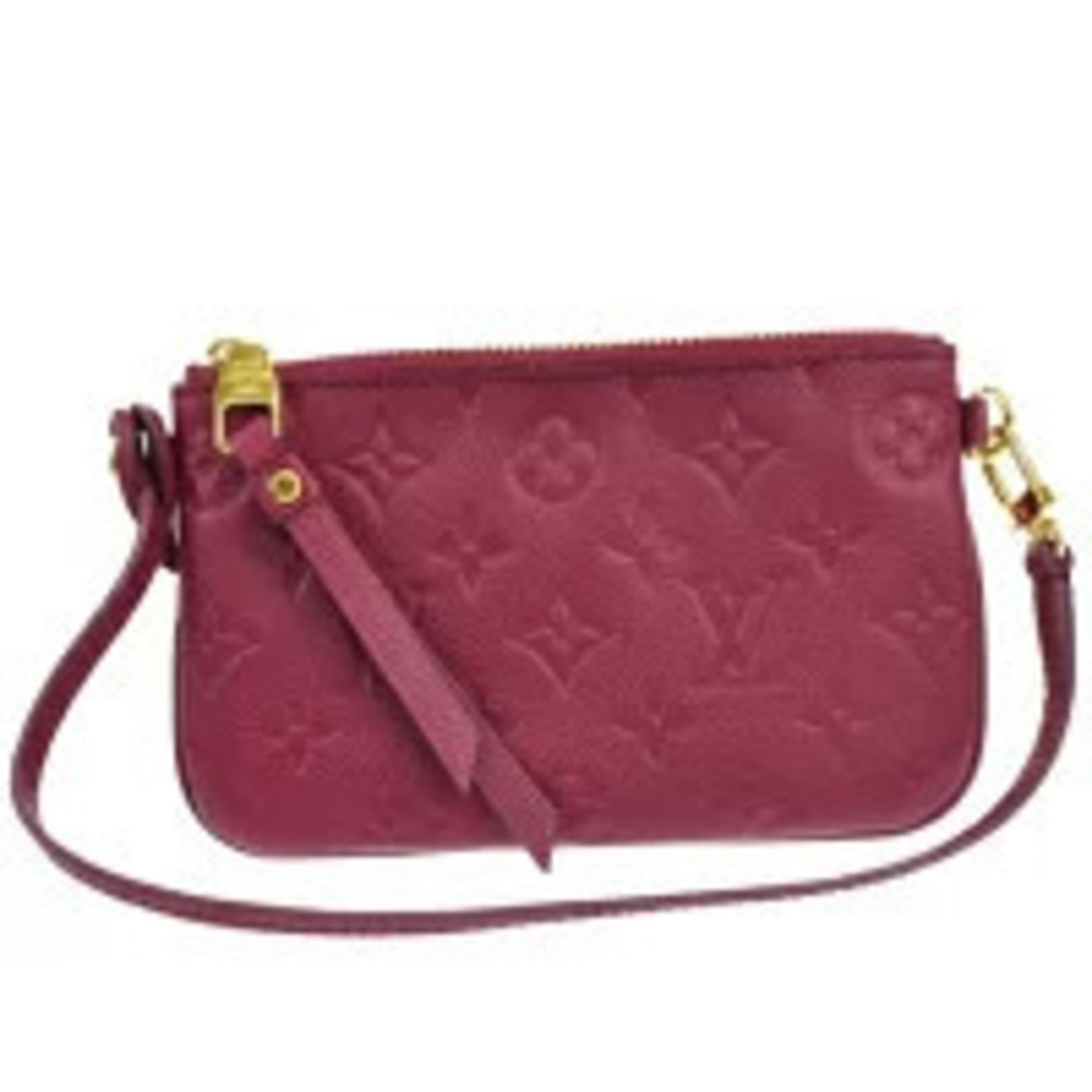 Louis Vuitton Citadine Pouch Set Monogram Empreinte Leather Purple